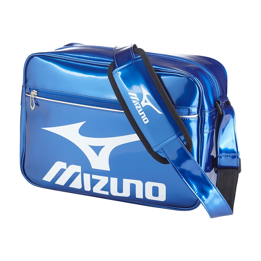 Mochila Mizuno RB Enamel S Para Hombre Azules/Blancos 0364517-YE